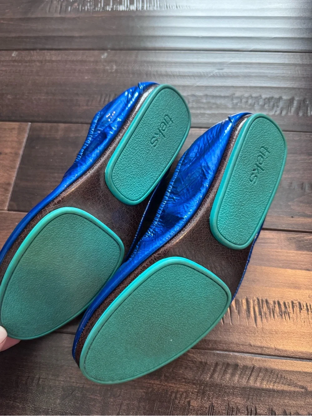 Tieks Women's Sapphire Blue Ballet Flats - 7